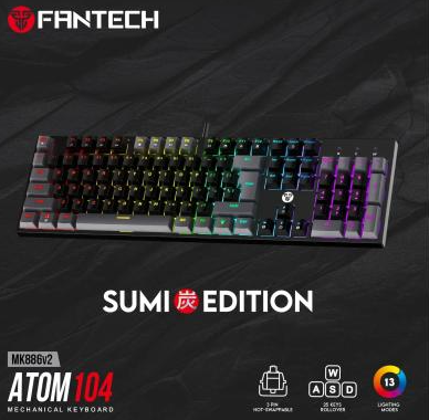 FANTECH ATOM104 MK886V2 Mechanical Keyboard FANTECH ATOM104 MK886V2 Mechanical Keyboard